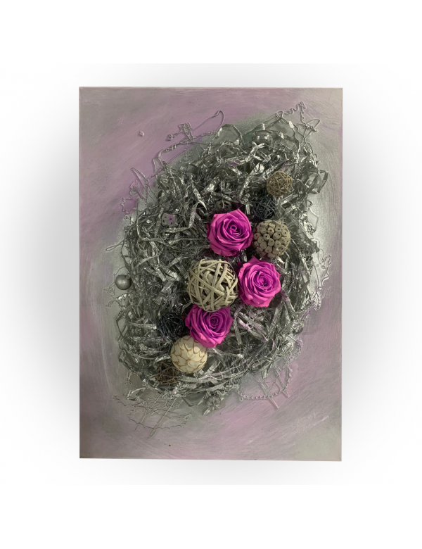 Tablou Wired Flower